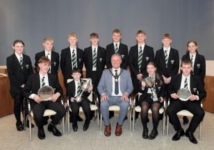 Civic reception for RHS sporting success