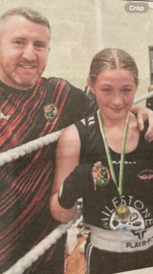 Hollie is crowned boxing champion 