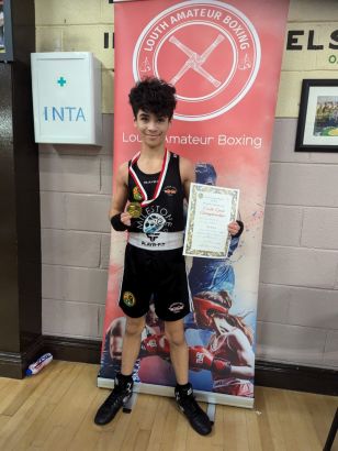 Year 9 Pupil wins Louth Boxing Championship